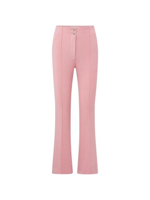 Kean high-waisted flared trousers