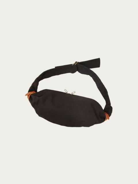 Kapital #6 Canvas MORE-Little SNUFKIN Bag - Black