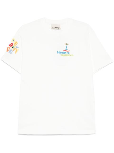 ALÉMAIS Embroidered T-shirt