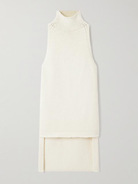 Alaïa Sleeveless Wool Turtleneck Sweater
