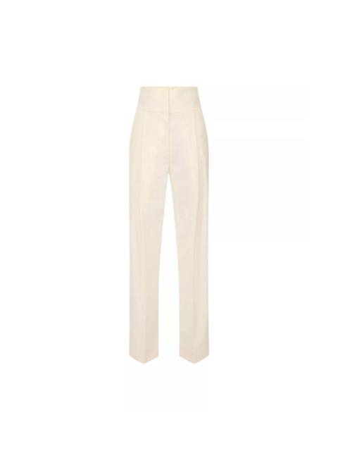 ELISABETTA FRANCHI Gabardine Trousers