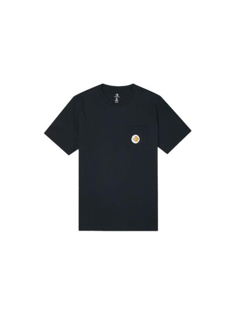 Converse Converse Sushi Graphic Short Sleeve Pocket T-Shirt 'Black' 10022855-A01