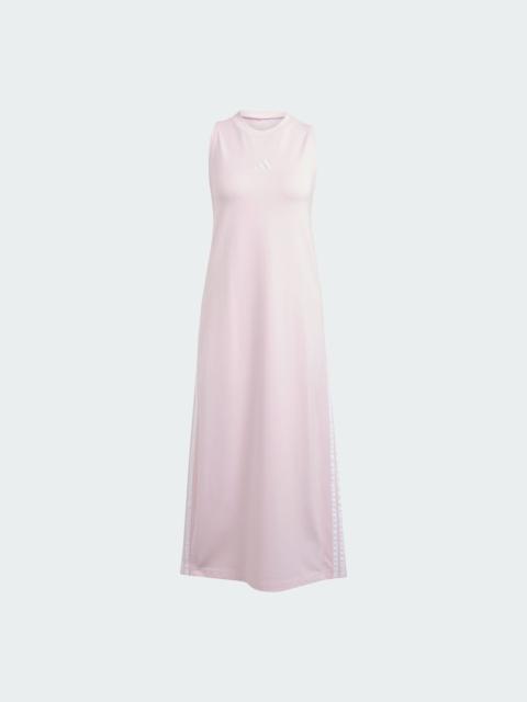 adidas Essentials 3-Stripes Long Racerback Dress