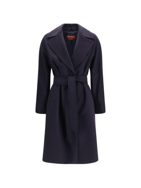 Max Mara Dravenna belted notch-lapel coat