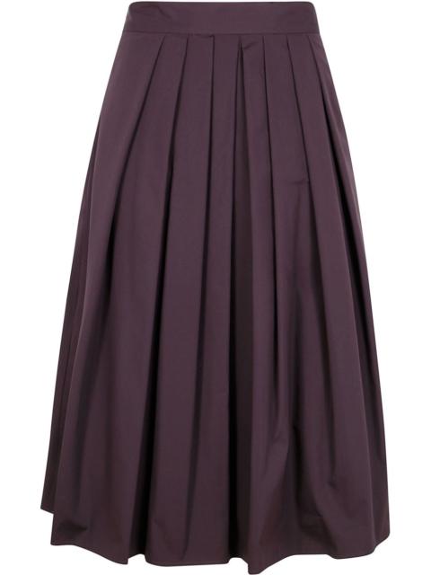 Aspesi pleated cotton skirt