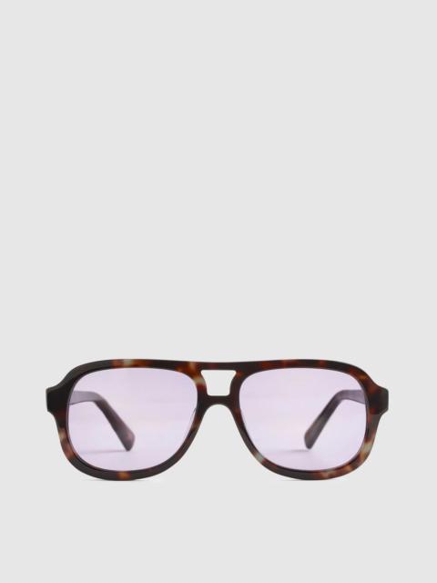 Madewell Logaan Aviator Sunglasses
