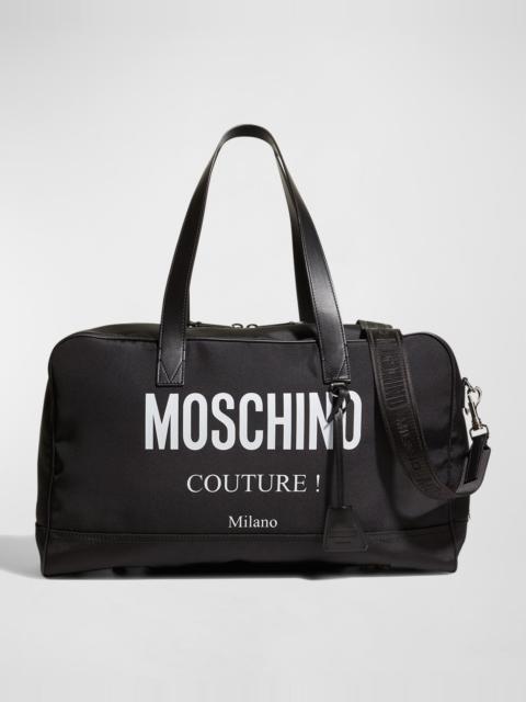 Moschino Men's Logo Duffle Bag