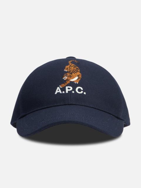 A.P.C. CHARLIE TIGRE CAP