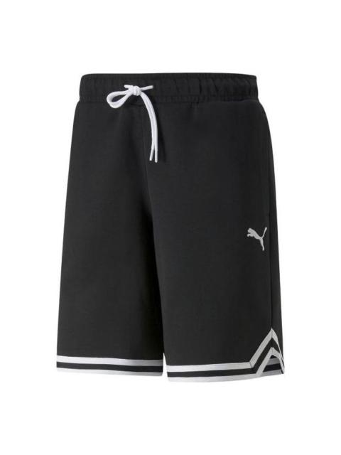 PUMA PUMA Logo Automatic Basketball Shorts 'Black' 536134-01