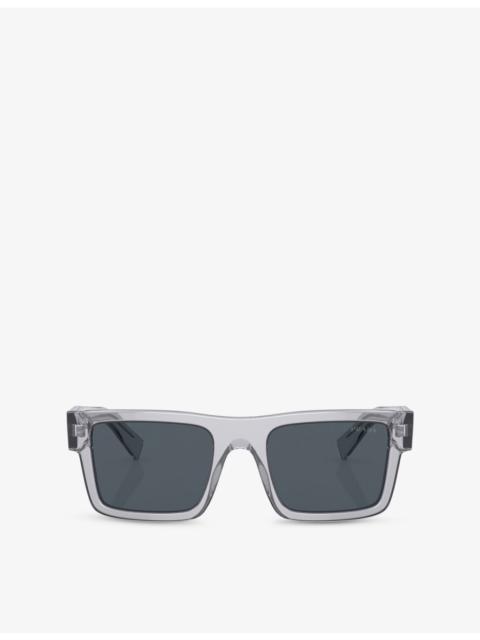 Prada PR 19WS Square-Frame Acetate Sunglasses