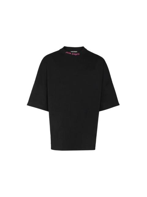 Palm Angels Palm Angels Oversized Double Logo T-shirt Black