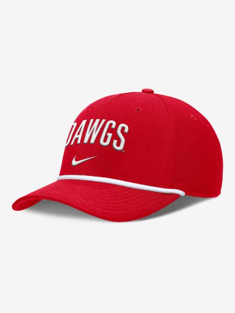 Nike Georgia Primetime Rise Campus Men's Nike College Adjustable Hat