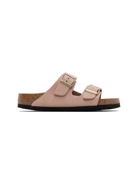 BIRKENSTOCK Pink Regular Arizona Soft Footbed Sandals