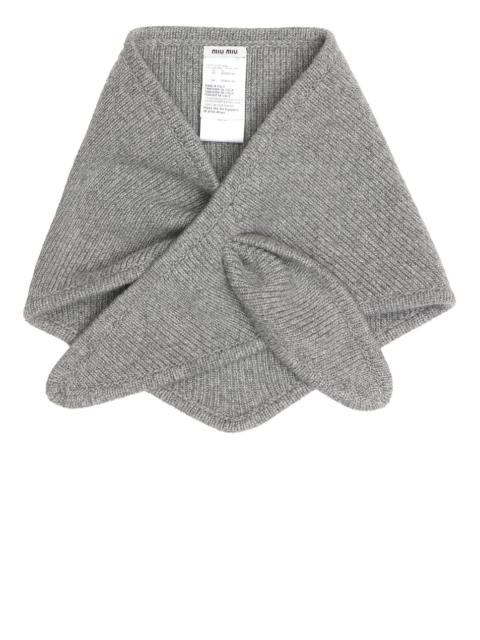 Miu Miu Cashmere Wool Scarf