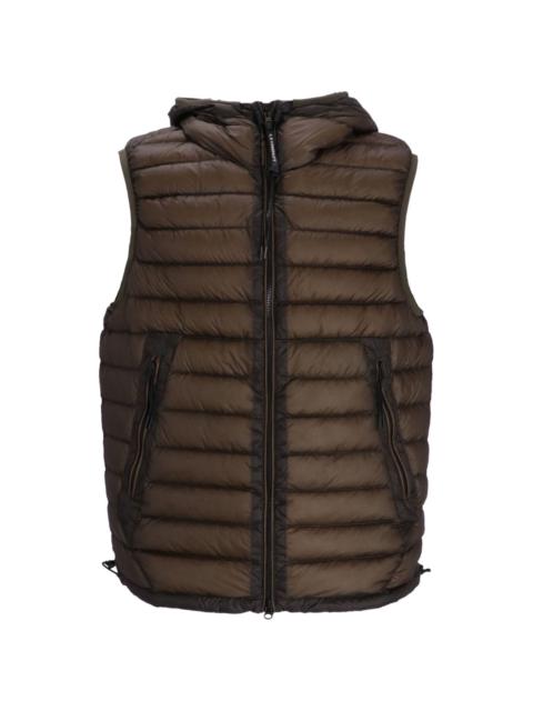 D.D. Shell hooded quilted gilet