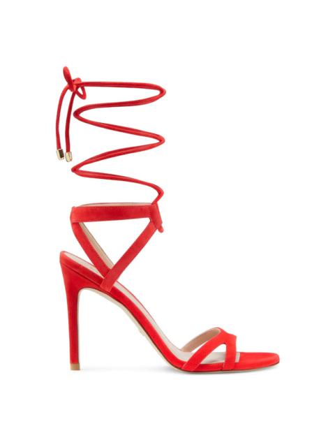 Stuart Weitzman SOIREE 100 LACE-UP SANDAL