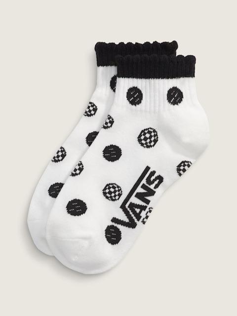 Vans Scallop Quarter Crew Socks