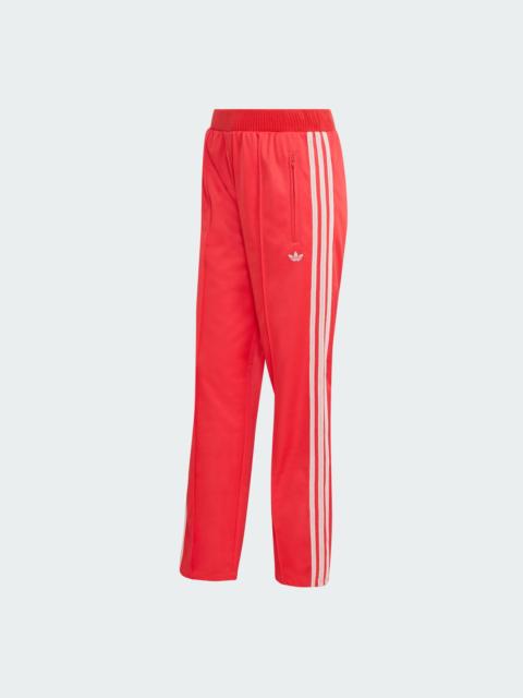 adidas Firebird Track Pants with Knitted Crochet Details