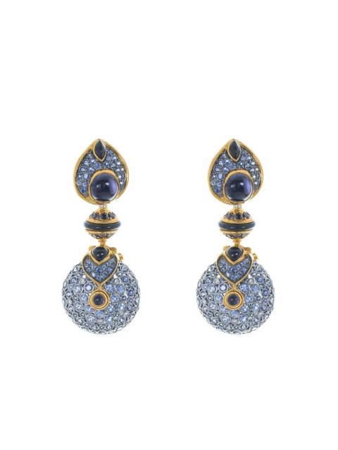 Marina B Limited Edition Blue Pneu Earrings