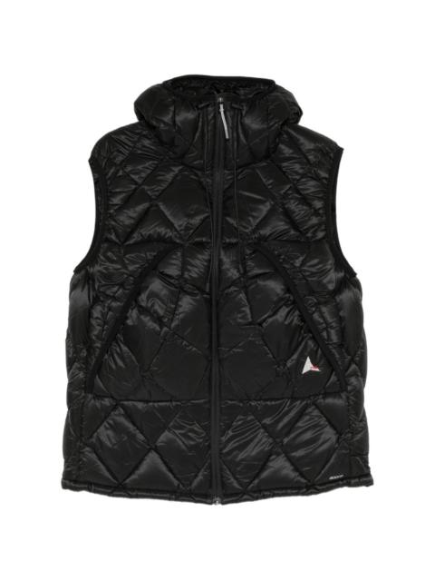 ROA Nuna 800 fill power hooded down vest jacket