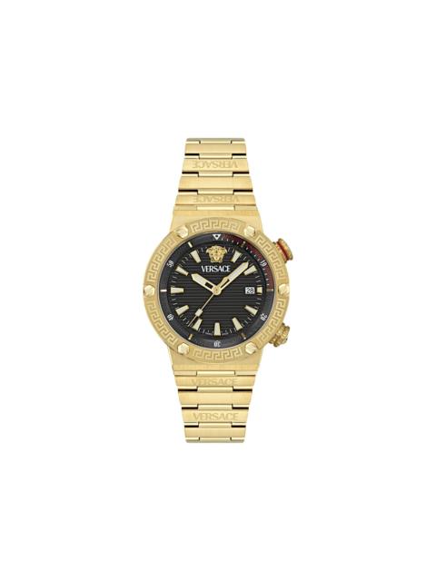 Versace Greca Logo Diver Bracelet Watch 'Gold'