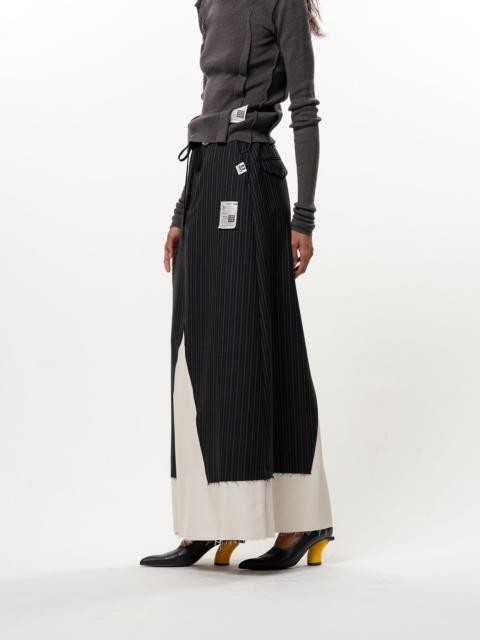 Maison MIHARAYASUHIRO Wool Pants Combined Skirt