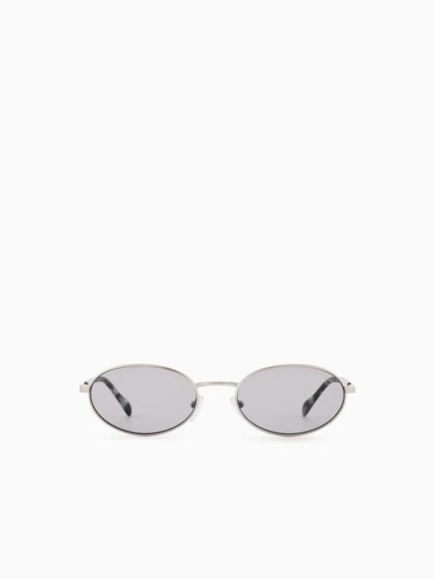 EMPORIO ARMANI UNISEX OVAL SUNGLASSES