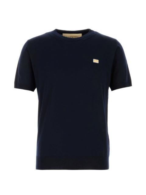 Valentino short-sleeved wool sweater