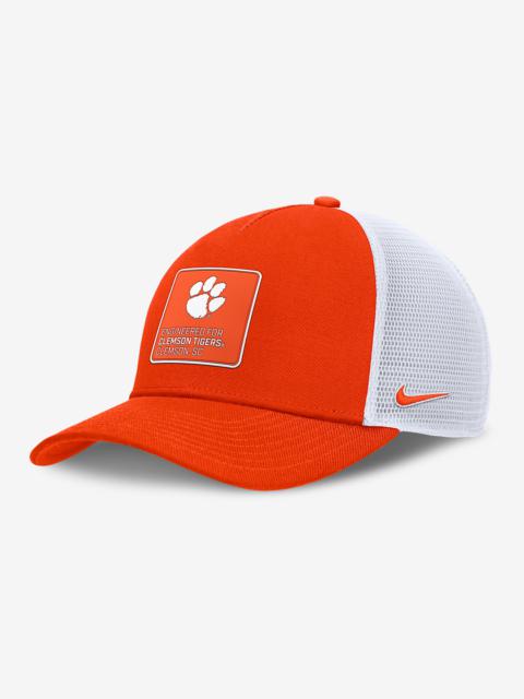 Nike Clemson On-Field Rise Engineered Men's Nike College Trucker Adjustable Hat