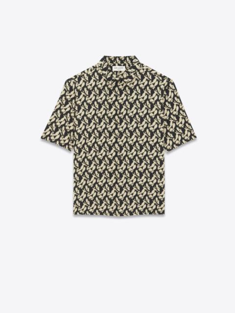 SAINT LAURENT shirt in viscose voile