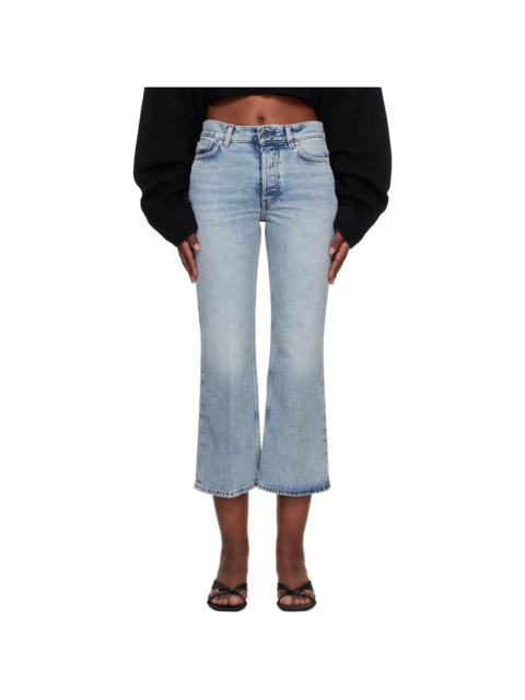 TOTEME Blue Kick Flare Jeans