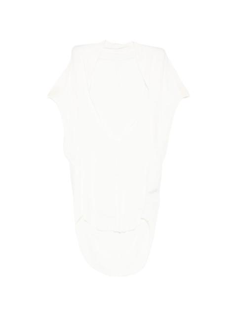 Julius Seamed V-neck vest