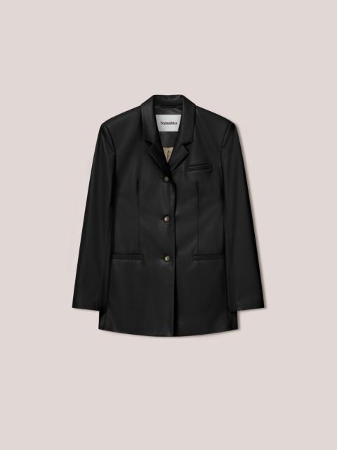 Nanushka MERSEY - Vegan leather jacket - Black