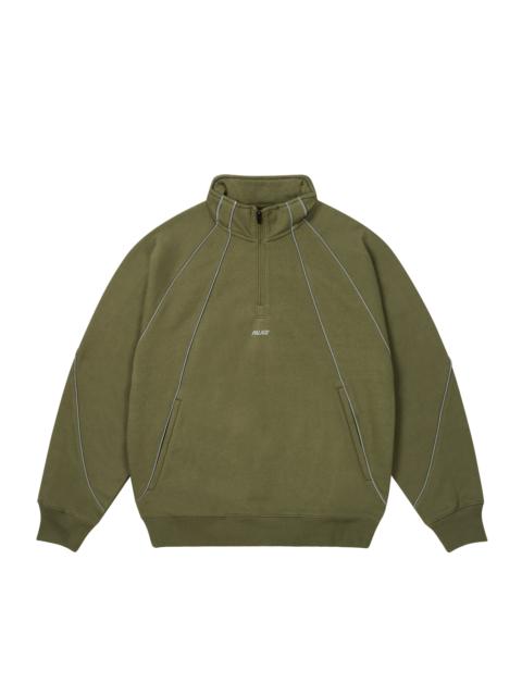 palace リフレクト　ハーフジップ　トレーナー　新品 PALACE ハーフジップスウェットREFLECTO 1/4 ZIP NAVY Palace Reflecto