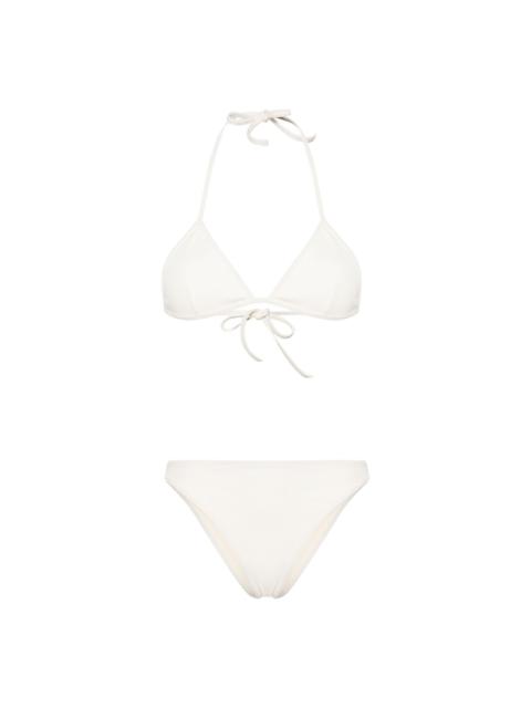 Lido Cinquantotto ribbed triangle bikini
