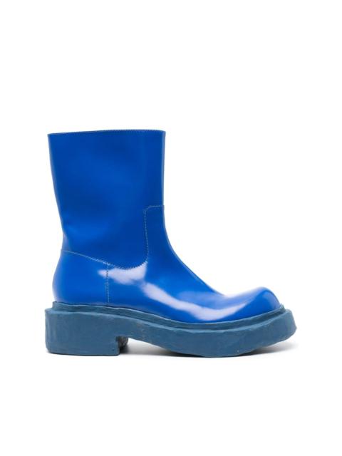Vamonos chunky-sole leather boots