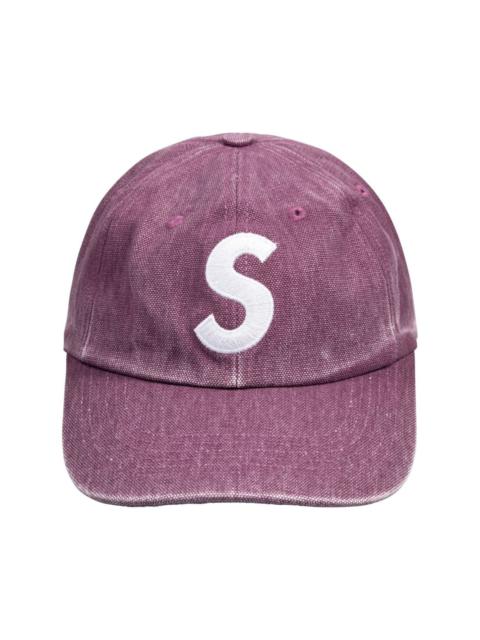 Pigment logo-embroidered 6-panel cap