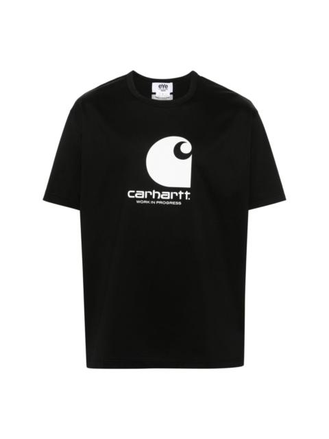 Junya Watanabe MAN x Carhartt logo-print cotton T-shirt
