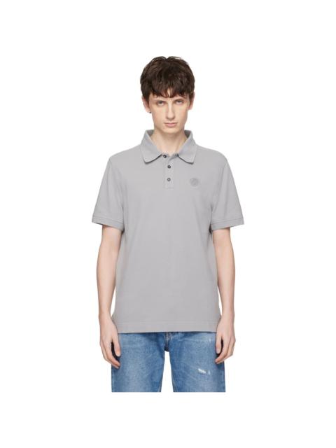 Canada Goose Gray 'Tonal Label' Beckley Polo