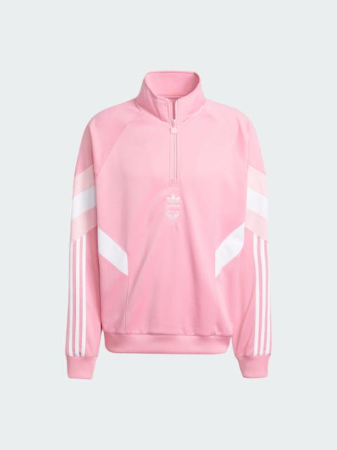 adidas Inter Miami CF Originals Half-Zip Crew Sweatshirt