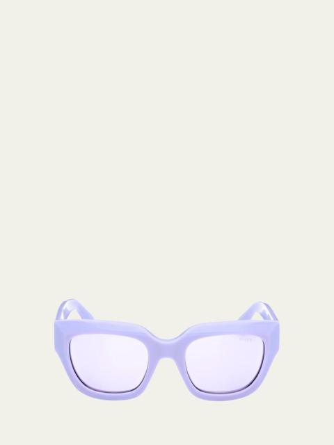 PUCCI EP0215W Butterfly Acetate Sunglasses