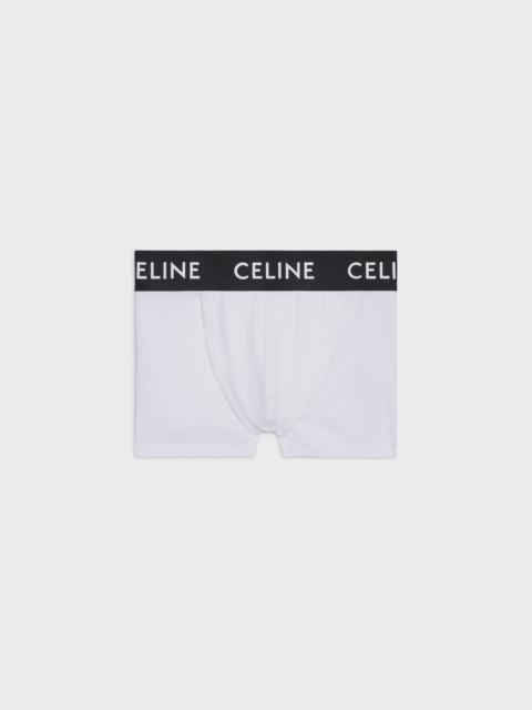 CELINE CELINE BOXERS IN COTTON JERSEY