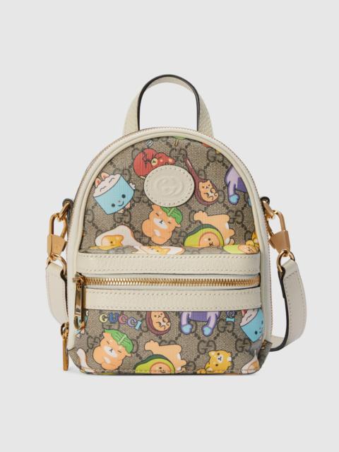 GUCCI Gucci animal print multi-function bag