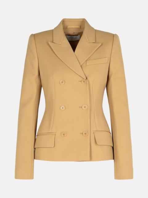 'CABLO' BEIGE COTTON BLEND BLAZER