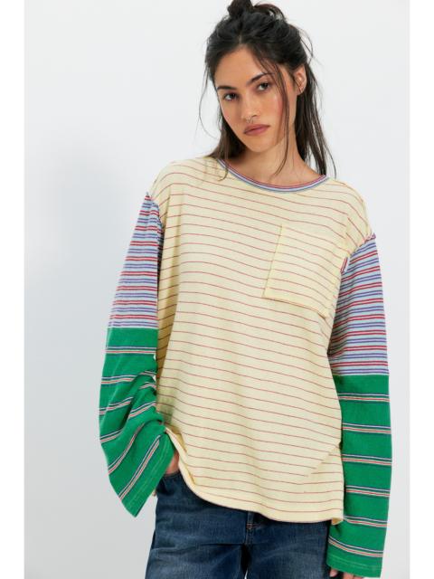 FREE PEOPLE We The Free Camp Crush Long Sleeve Tee
