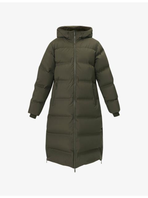 Sweaty Betty Nimbus Longline Waterproof Shell-Down Puffer Coat