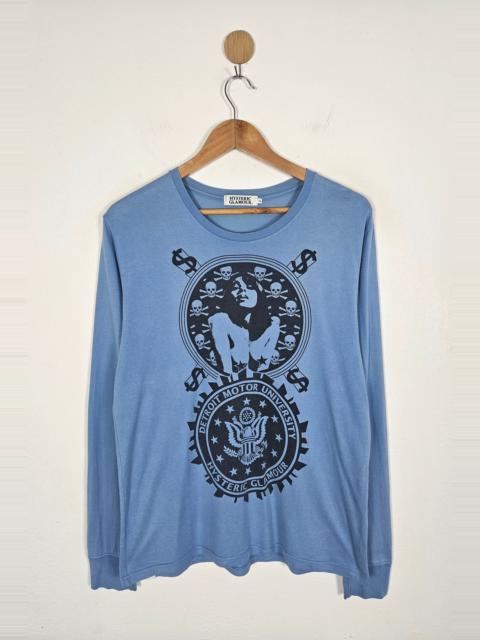 Hysteric Glamour Hysteric Glamour Detroit Motor University shirt