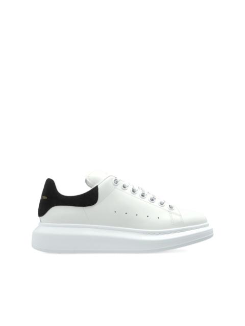 Alexander McQueen Oversized suede-panel sneakers