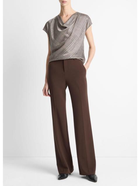 Vince Mid-Rise Tailored Flare Pant