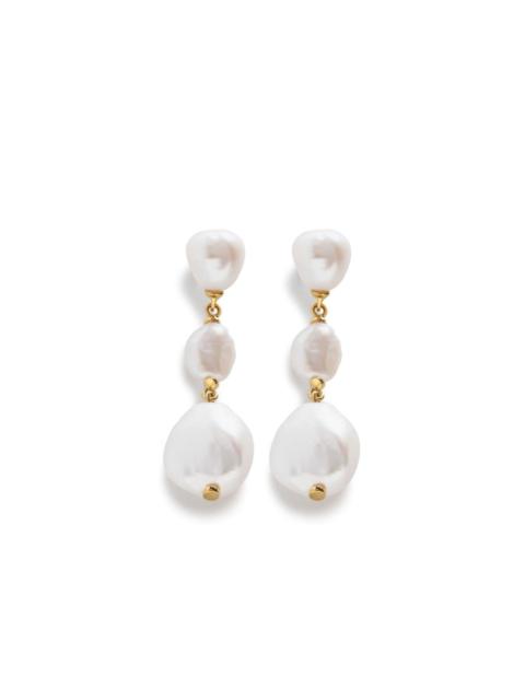 MONICA VINADER Nure Reef pearl drop earrings